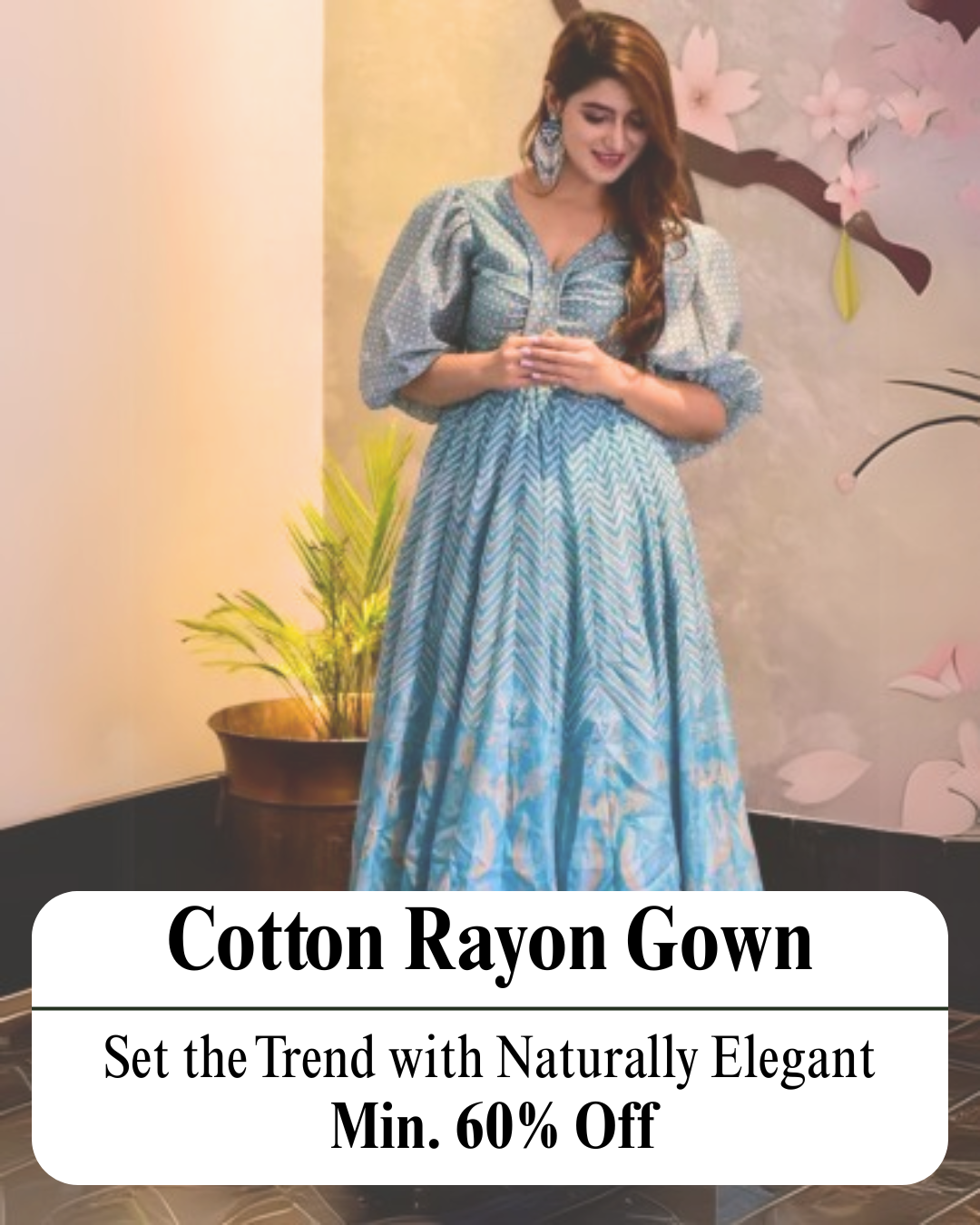 Cotton Rayon Gown